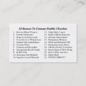 GHC Biz-kaart 2/22 Redenen terug Visitekaartje (Achterkant)