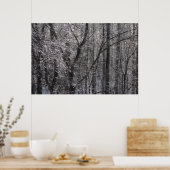 Ghear Icy Forest in Morning Light I Poster (Keuken)