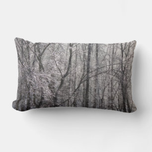 Ghear Icy Forest in Morning Light II Kussen