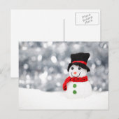 Ghear Snowman Briefkaart (Voorkant / Achterkant)