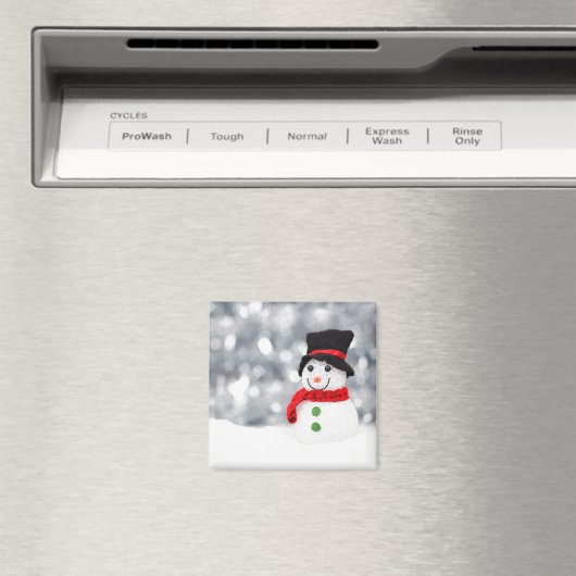 Ghear Snowman Magnet (Insitu (Vaatwasser))