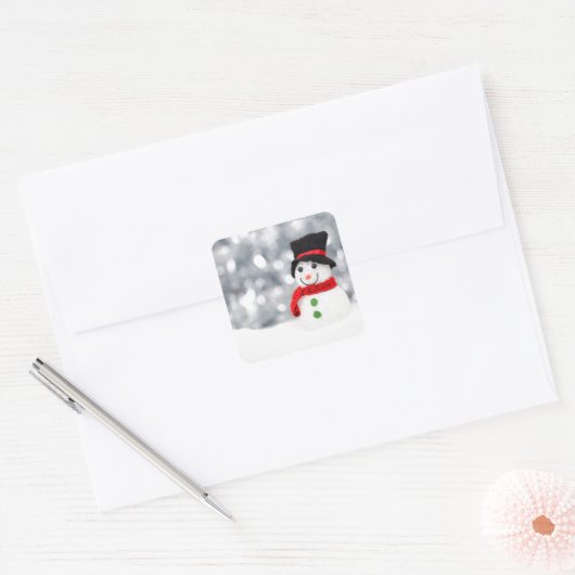 Ghear Snowman Sticker (Envelop)