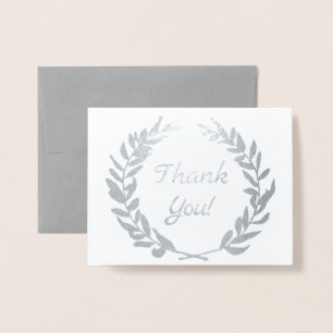 Ghear Wheat Wreath Folie Kaarten