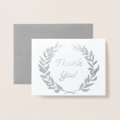 Ghear Wheat Wreath Folie Kaarten (Voorkant met envelop)