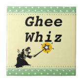 Ghee Whiz-keramische Tegel Tegeltje (Voorkant)