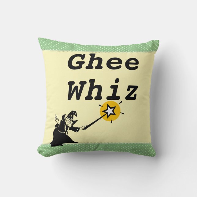 Ghee Whiz Sierkussen (Voorkant)