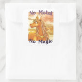 Ghel No Metal No Magic Stickers (Tas)