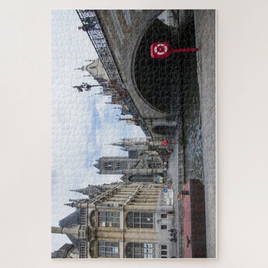 Ghent, Belgium Puzzle Legpuzzel (Verticaal)