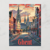 Ghent Briefkaart (Voorkant)