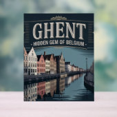 Ghent – Hidden Gem of Belgium Acryl Bord (Neutraal)