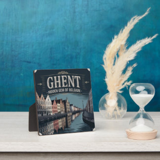 Ghent – Hidden Gem of Belgium Fotoplaat