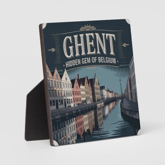 Ghent – Hidden Gem of Belgium Fotoplaat (Voorkant)