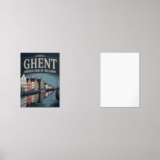 Ghent – Hidden Gem of Belgium Muurkunst Sets (Voorkant)