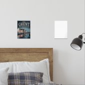 Ghent – Hidden Gem of Belgium Muurkunst Sets (Slaapkamer)