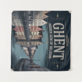 Ghent – Hidden Gem of Belgium Wandkleed (Voorkant (horizontaal))