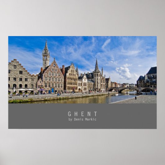 Ghent Poster (Voorkant)