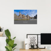 Ghent Poster (Thuiskantoor)