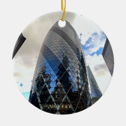 Gherkin Keramisch Ornament (Voorkant)