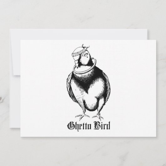 Ghetto Bird Kaart (Achterkant)