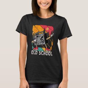 Ghetto Blaster 80's 90's Hip Dabbing Old Schoo T-shirt