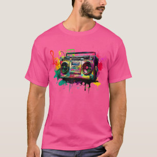 Ghetto Blaster 80'S 90'S Hip Rap T-shirt