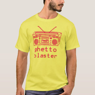 ghetto blaster 8-bits T-shirt