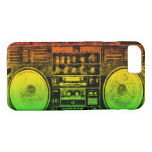 Ghetto-blaster Case-Mate iPhone Case (Achterkant (Horizontaal))