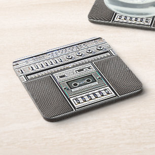 GHETTO BLASTER DRANKJES ONDERZETTER