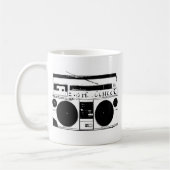 Ghetto Blaster Koffiemok (Links)