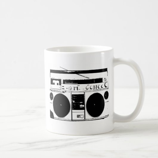 Ghetto Blaster Koffiemok (Rechts)