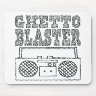 Ghetto Blaster-Mousepad Muismat