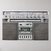 GHETTO BLASTER POSTER (Voorkant)