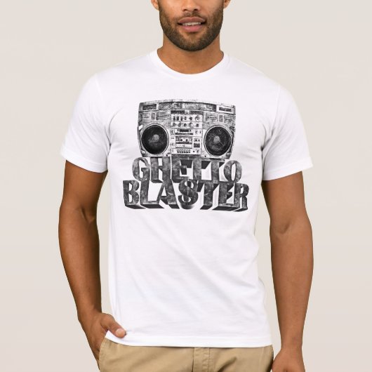 GHETTO BLASTER T-SHIRT (Voorkant)