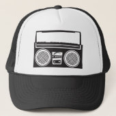 Ghetto Blaster Trucker Pet (Voorkant)