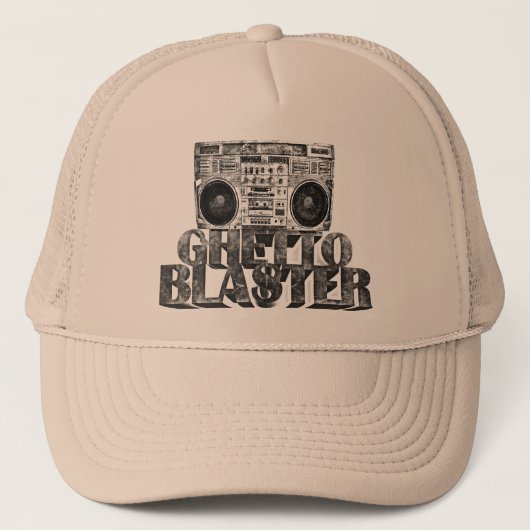 GHETTO BLASTER TRUCKER PET (Voorkant)