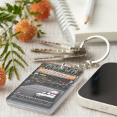 Ghetto-blasterbox Sleutelhanger (Voorkant Rechts)