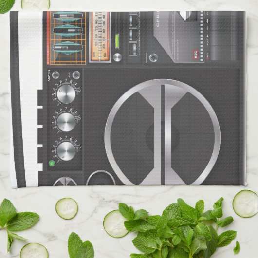 Ghetto-blasterbox Theedoek (Gevouwen)