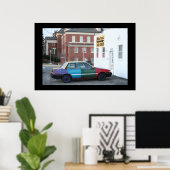 Ghetto Car Poster (Thuiskantoor)