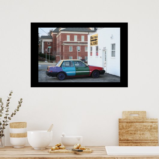 Ghetto Car Poster (Keuken)