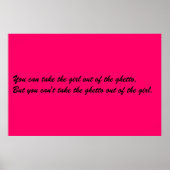 Ghetto Girl Poster (Voorkant)