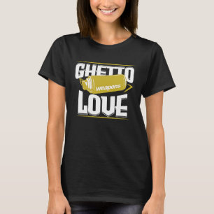 Ghetto Graffiti Spray Love Street Artists T-shirt