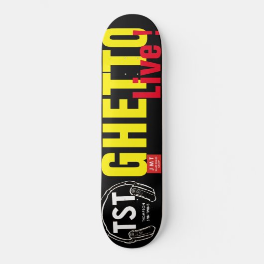 GHETTO LIVE SKATEBOARDS / JMT (Voorkant)