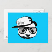 Ghetto panda briefkaart (Voorkant / Achterkant)