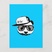 Ghetto panda briefkaart (Voorkant)