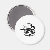Ghetto panda magneet (Voorkant / Achterkant)