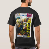 GHETTO RED HOT Basis Donkere T-shirt (Achterkant)