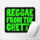 Ghetto Reggae - Muismat (groen) (Met muis)