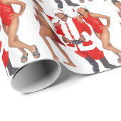 Ghetto Santa en zijn Elves uit het Hood Cadeaupapier (Rol Hoek)