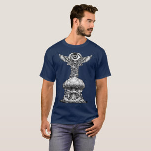 Ghettoblaster Hersenexplosie Illustratie T-shirt