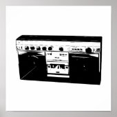 Ghettoblaster Poster (Voorkant)